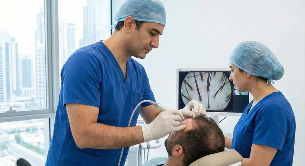 FUE-Haartransplantation